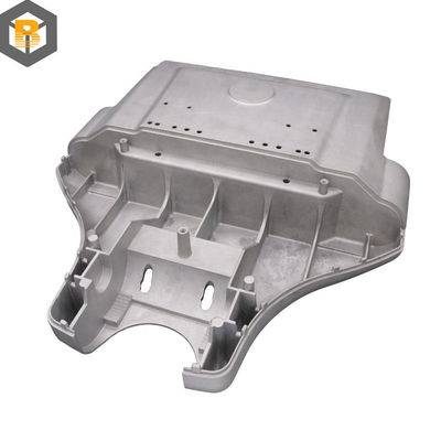 Pièce de rechange de carrosserie de moteur en aluminium sur mesure OEM avec structure de chambre de pression verticale