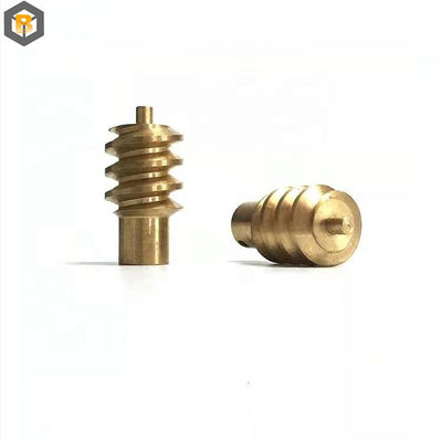 Pièces en laiton CNC à 5 axes, de petite taille, personnalisées par 2D/3D/Drawing pour les services d'usinage des métaux