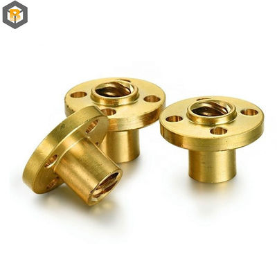Pièces en laiton CNC à 5 axes, de petite taille, personnalisées par 2D/3D/Drawing pour les services d'usinage des métaux