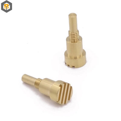 Pièces en laiton CNC à 5 axes, de petite taille, personnalisées par 2D/3D/Drawing pour les services d'usinage des métaux