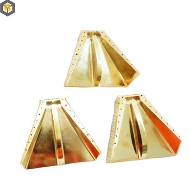 Partie de machine CNC en alliage personnalisée par 2D/3D/Drawing Brass Parts OEM Service d'usinage CNC