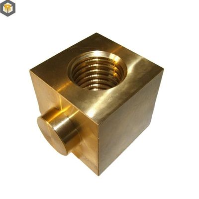 Partie de machine CNC en alliage personnalisée par 2D/3D/Drawing Brass Parts OEM Service d'usinage CNC