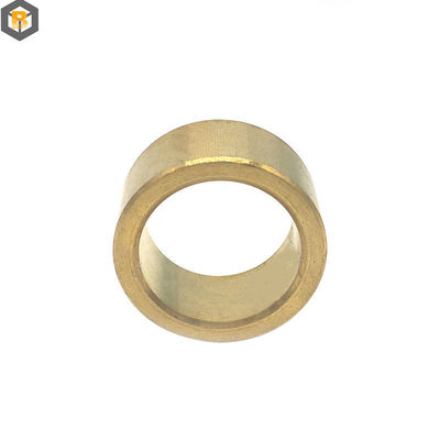 Alliage sur mesure Collier d'arbre en laiton Bouches en laiton Partie de machine CNC en laiton de précision