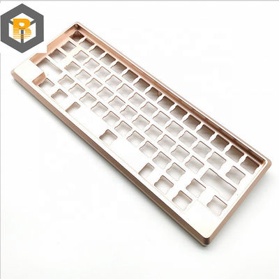 Tableau CNC d'usinage du clavier mécanique pour les pièces de machines CNC en aluminium