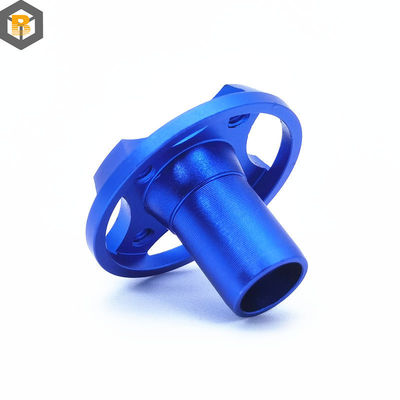 Pièces de rechange mécaniques en alliage d'aluminium à usinage CNC personnalisé avec couleur anodisante