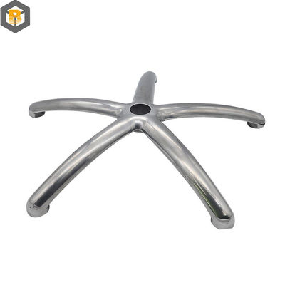 Structure de la chambre de pression verticale Meubles Base de chaise en alliage d'aluminium avec 1 niveau
