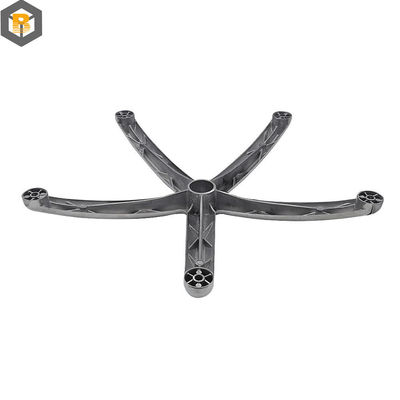 Structure de la chambre de pression verticale Meubles Base de chaise en alliage d'aluminium avec 1 niveau