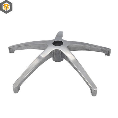 Structure de la chambre de pression verticale Meubles Base de chaise en alliage d'aluminium avec 1 niveau