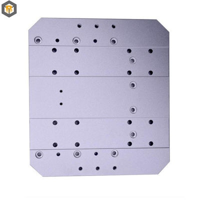 Pièces de fraisage en acier inoxydable alliage partie anodisée usinée CNC personnalisée par 2D / 3D / dessin