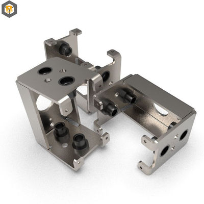 Par défaut par 2D / 3D / dessin 5 axes Parties d'usinage CNC en aluminium Partie de machine de service CNC
