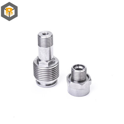 Components en acier inoxydable en titane, en aluminium et en acier inoxydable de petite taille Pièces de machines personnalisées selon le dessin