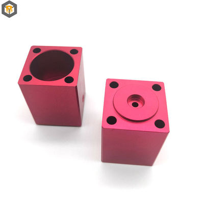 Machine de découpe de métaux d'alliage Service d'usinage CNC personnalisé Pièce de rechange en aluminium anodisé