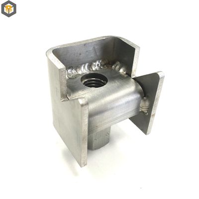 Machining CNC acier inoxydable laiton métal anodisé tournage matériel de fraisage pièces de cuivre pour OEM machine d'alliage de précision