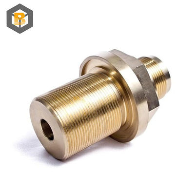 Matériel OEM Machining de tour CNC sur mesure Parties tournantes CNC en laiton de précision pour les normes