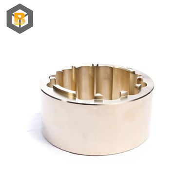 Matériel OEM Machining de tour CNC sur mesure Parties tournantes CNC en laiton de précision pour les normes
