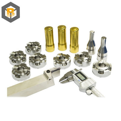 Pièces de machines à tourner en acier inoxydable anodisées en aluminium anodisé CNC