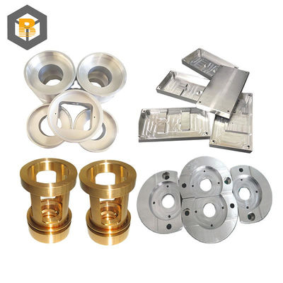 Matériau en aluminium de haute précision personnalisé Partie de machine CNC avec couleur anodisée