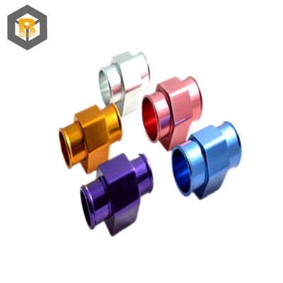 Matériau en aluminium de haute précision personnalisé Partie de machine CNC avec couleur anodisée