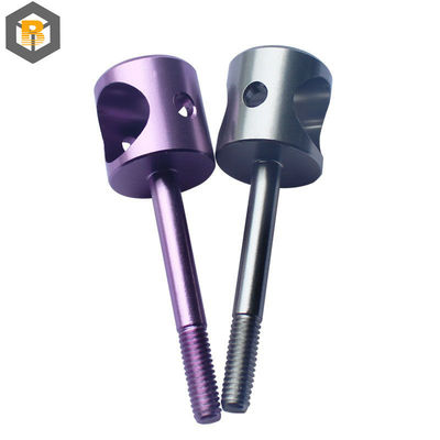 Pièces en aluminium et titane usinées à la CNC sur mesure pour le service de fraisage par tournage CNC
