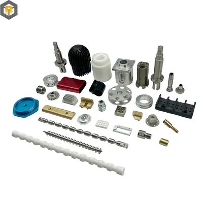 Machines de découpe de métaux, pièces de fraisage à tour CNC pour pièces de rechange en aluminium en laiton plastique