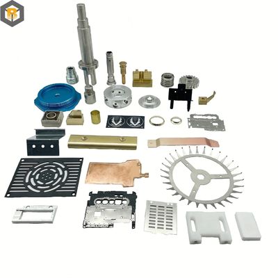 Machines de découpe de métaux, pièces de fraisage à tour CNC pour pièces de rechange en aluminium en laiton plastique