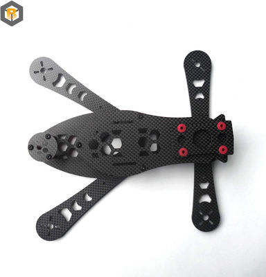 Fraisage CNC Alliage personnalisé Coupe CNC 3K Fibre de carbone Micro-usinage Pièce de rechange automatique