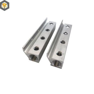 Parties d'aluminium de haute précision CNC à l'alliage sur mesure OEM Partie de machine de fabrication de métaux