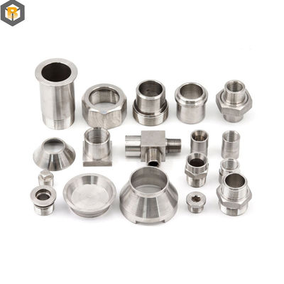 Micro-usinage d'alliages Fabrication de métaux sur mesure CNC Tourner des pièces détachées en acier
