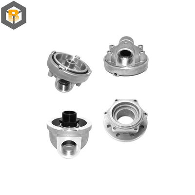 Fabrication sur mesure par dessin 2D/3D/machinerie CNC pour tuyaux de moteur mécanique en acier en aluminium coulé