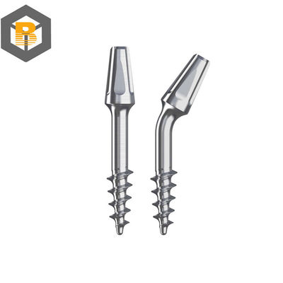 Modèle de démonstration d'implants dentaires pour surdentité avec implants inférieurs et pièce de machine de précision