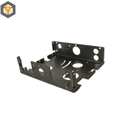 Fabrication sur mesure de tôles métalliques Parties de découpe laser en acier inoxydable pour armoire d'ordinateur