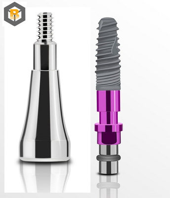 Implantation dentaire personnalisée 2D/3D Abutment prothétique pour les implants de cou réguliers étroits