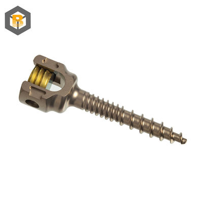 5.5mm Système de fixation à vis double filetage du pédicule vertébral personnalisé par 2D / 3D / dessin