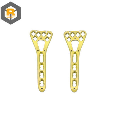 Partie d'usinage de précision CNC à l'aide d'une plaque de verrouillage à broche à rayon distale multi-axial
