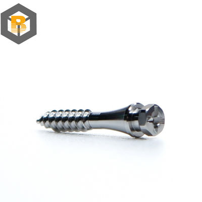Dentiste à implant orthopédique non auto-verrouillable en alliage de titane Mini vis pour orthopédie