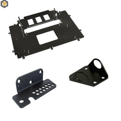 Service de fabrication sur mesure de tôles de métal pliantes en acier d'aluminium 2D pour pièces de machines