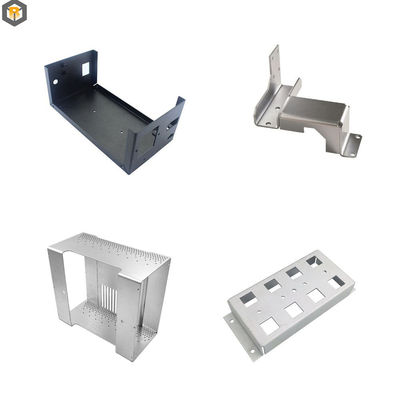 Service de fabrication sur mesure de tôles de métal pliantes en acier d'aluminium 2D pour pièces de machines