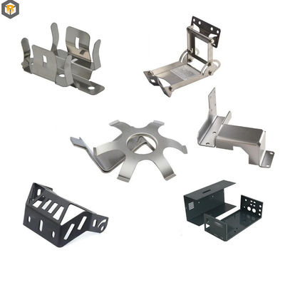 Service de fabrication sur mesure de tôles de métal pliantes en acier d'aluminium 2D pour pièces de machines