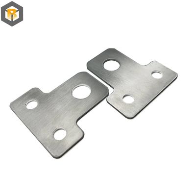 Fabrication de feuilles de découpe laser métallique de haute précision sur mesure Parties d'estampage à support en aluminium