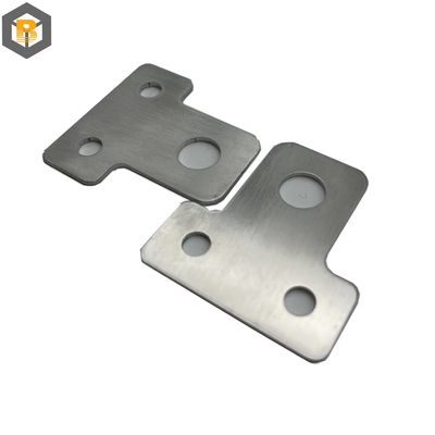 Fabrication de feuilles de découpe laser métallique de haute précision sur mesure Parties d'estampage à support en aluminium