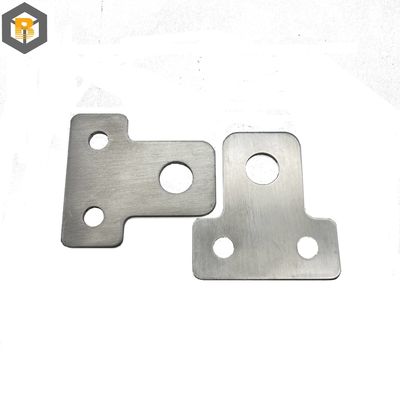 Fabrication de feuilles de découpe laser métallique de haute précision sur mesure Parties d'estampage à support en aluminium