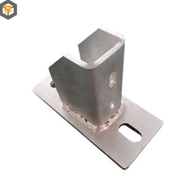 Fabrication sur mesure de tôles de métal Partie de machine de travail avec échantillons libres en acier inoxydable