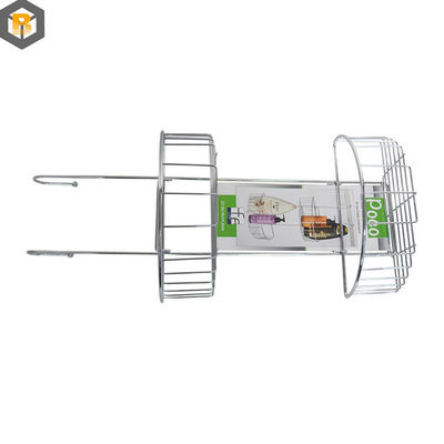 Organiseur de rangement en fil métallique sur mesure pour salle de bain