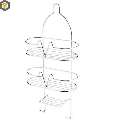 Personnalisé par 2D / 3D / dessin Double couche salle de bain Shampooing rangement Rack Monture murale Étagère