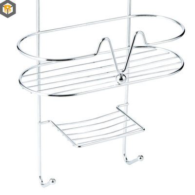 Personnalisé par 2D / 3D / dessin Double couche salle de bain Shampooing rangement Rack Monture murale Étagère