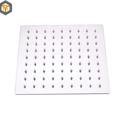 304 en acier inoxydable haute pression pluie haut tête de douche pièce de rechange personnalisée par 2D / 3D