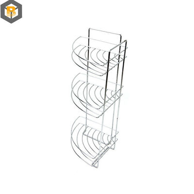 2D/3D personnalisé dessin outils de salle de bain 3 niveaux étagère de stockage de douche d'angle porte-serviettes debout