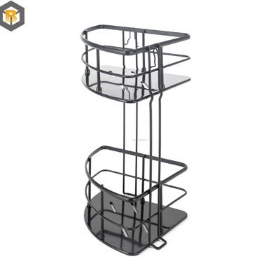 Monté sur le mur auto-adhésif fil d'angle de la douche Caddy pièce de rechange personnalisée par 2D / 3D / dessin