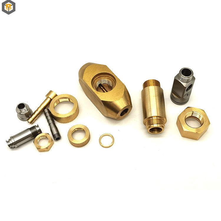 Fabrication de métaux de précision pour pièces en laiton personnalisées sur tour CNC/fraisage/perçage