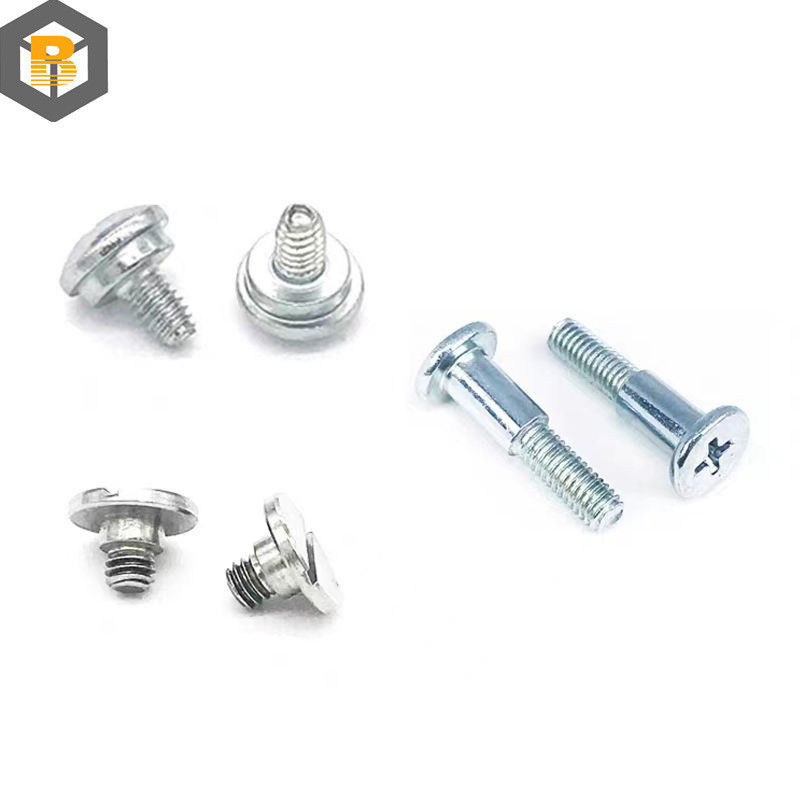 Fermetures personnalisées Tête spéciale Zinc plaqué alliage d'acier inoxydable au carbone Titane Aluminium Bronze laiton bouchon vis de polissage Pièce de rechange